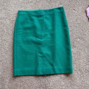 J. Crew Teal Pencil Skirt